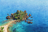 Italy Bella Island Taormina Jigsaw Puzzle Wooden 1000 Piece