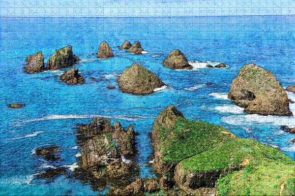 New Zealand Pacific New Zealand Jigsaw Puzzle Wooden 1000 Piece