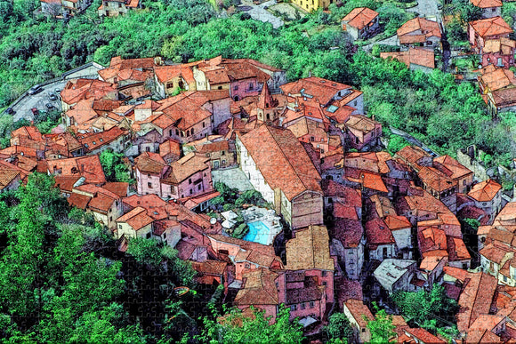 Italy Maratea Basilicata Jigsaw Puzzle Wooden 1000 Piece