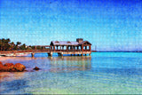 Key West Florida Pier USA Jigsaw Puzzle Wooden 1000 Piece