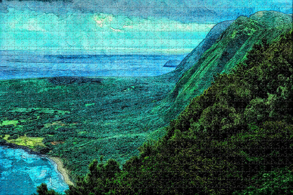 Molokaii Hawaii USA Jigsaw Puzzle Wooden 1000 Piece