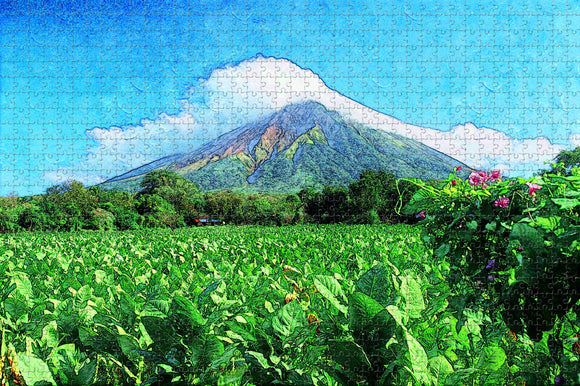 Nicaragua Volcano Jigsaw Puzzle Wooden 1000 Piece