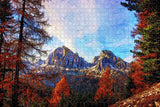 Italy Belluno Dolomittene Jigsaw Puzzle Wooden 1000 Piece