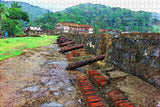 Portobelo San Lorenzo Fort Ruin Panama Jigsaw Puzzle Wooden 1000 Piece