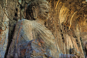 China Longmen Grottoes Luoyang Jigsaw Puzzle Wooden 1000 Piece