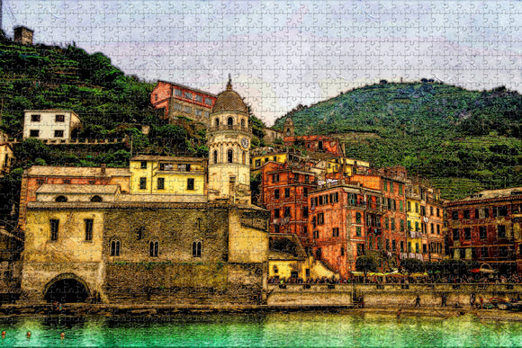 Italy Amalfi Cinque Terre Jigsaw Puzzle Wooden 1000 Piece