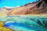 India Himalayas Lake Jigsaw Puzzle Wooden 1000 Piece