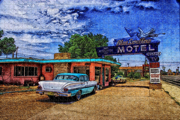 Mexico Tucumcari Jigsaw Puzzle Wooden 1000 Piece