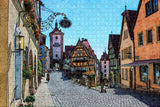 Germany Rothenburg Jigsaw Puzzle Wooden 1000 Piece