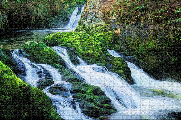 UK England Ingleton Waterfall Trail Yorkshire Jigsaw Puzzle Wooden 1000 Piece