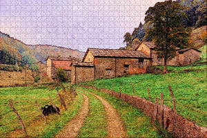 Italy Bovino Jigsaw Puzzle Wooden 1000 Piece