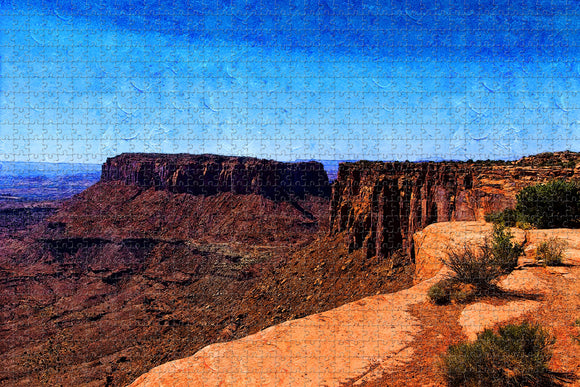 Grand Junction Canyon Colorado USA Jigsaw Puzzle Wooden 1000 Piece