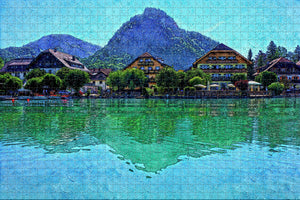 Austria Fuschl Lake Jigsaw Puzzle Wooden 1000 Piece