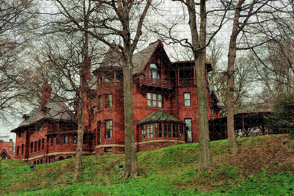 Hartford Mark Twain House USA Jigsaw Puzzle Wooden 1000 Piece