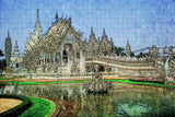 Thailand Wat Rong Khun Chiang Rai Jigsaw Puzzle Wooden 1000 Piece