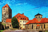 Germany Querfurt Castle Jigsaw Puzzle Wooden 1000 Piece