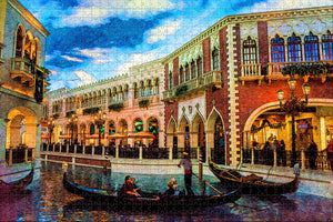 Venetian Las Vegas USA Jigsaw Puzzle Wooden 1000 Piece