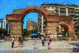 Greece Arch of Galerius Thessaloniki Jigsaw Puzzle Wooden 1000 Piece