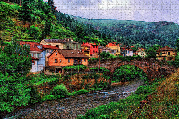 Spain Asturias Spain Jigsaw Puzzle Wooden 1000 Piece