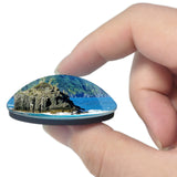 Cook Islands 3D Fridge Magnet Crystal Glass