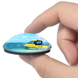 Noumea New Caledonia France 3D Fridge Magnet Crystal Glass